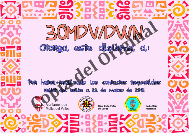 Diploma 30MDV/DWN